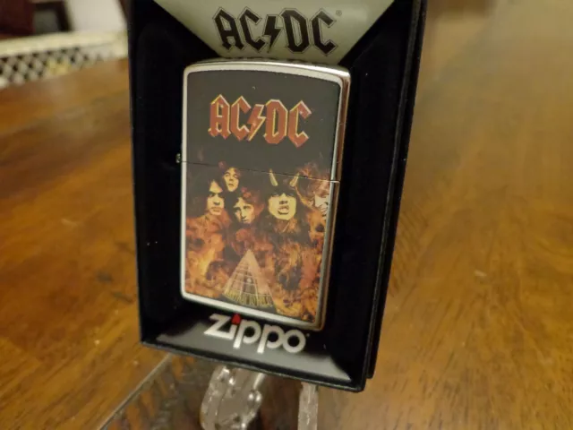 Ac/Dc Highway To Hell Zippo Lighter Mint In Box
