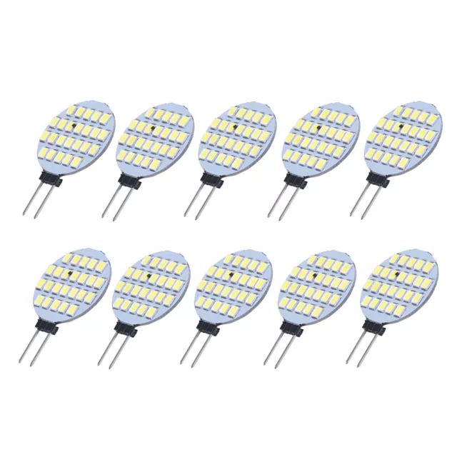 10x G4 1210 SMD 24 Ampoule LED Ampoule Lampe Blanc 3000 -3500K DC 12V