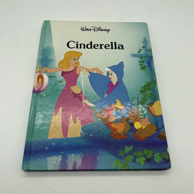 Cinderella Walt Disney Hardcover Twin Book Oversized Book