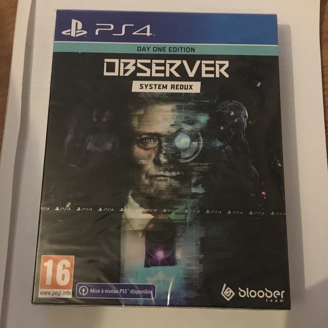 Jeu Observer System Redux Day One Edition Pour PS4 - Neuf Sous Blister, Version PAL, PEGI 16
