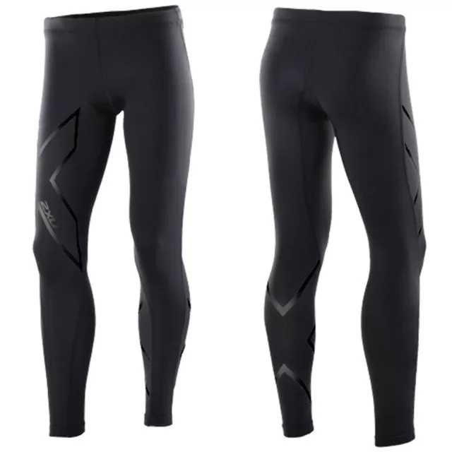 2XU Youth Girls Compression Long Tights - Black/Nero HOT BARGAIN