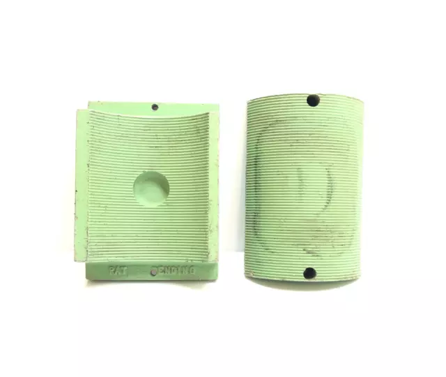 McElroy 4P 6" Long Serrated Concave Convex Pipe Fusion Heater Adapter Set