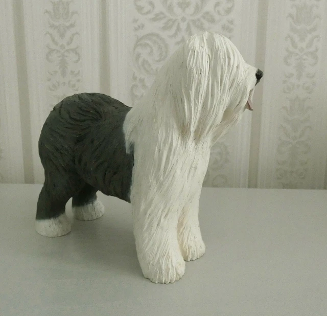 Rare Vintage Old English Sheepdog By North Light - Perfect Condition