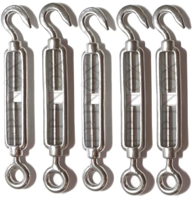 Tendeur ( Ridoir ) inox 316 - A4 Oeil/Crochet 110mm ( Lot de 5 )