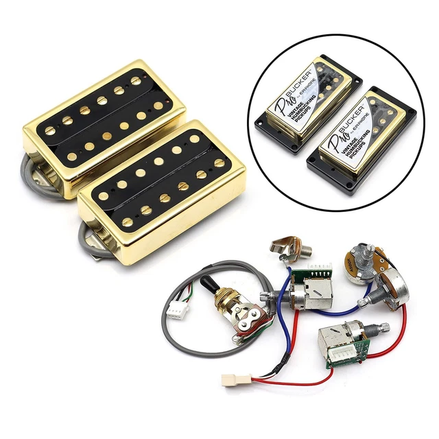 PROBUCKER ELECTRIC GUITAR Double Coil Humbucker Pickups with Pro Wiring