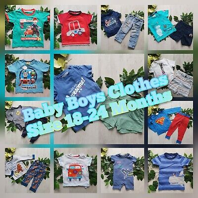 Baby Boys Clothes Build Make Your Own Bundle Job Lot Size 18-24 Months Set