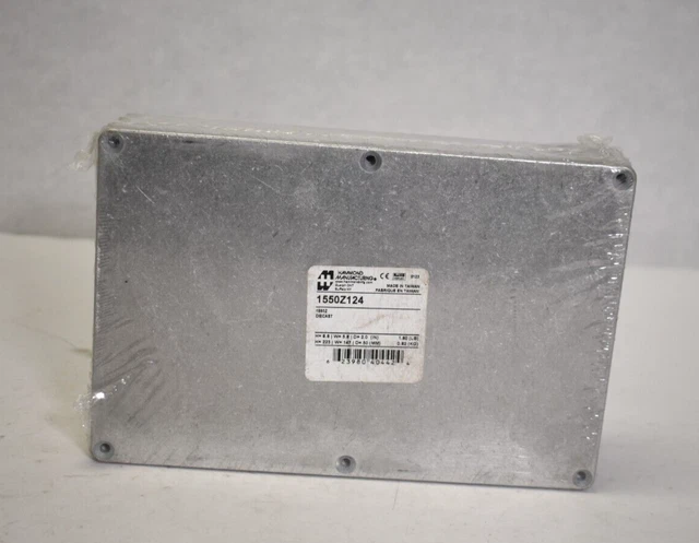 Hammond 1550Z124 Diecast Universal Enclosure 8-3/4" x 5-3/4" x 2-1/8"