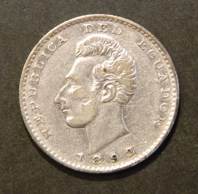Ecuador 2 decimos 1892 Lima; K-51.3