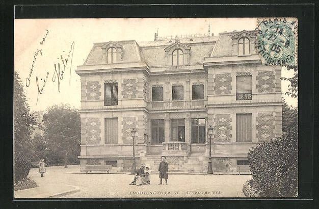 CPA Enghien-les-Bains, L´Hotel de Ville
