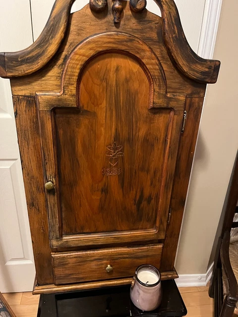 Pine Wall Cabinet with drawer