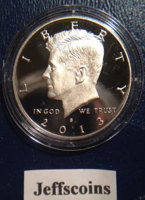 2013 S Mint Clad Proof Kennedy Half Dollar Early Strike Ultra Cameo 50¢ In Stock