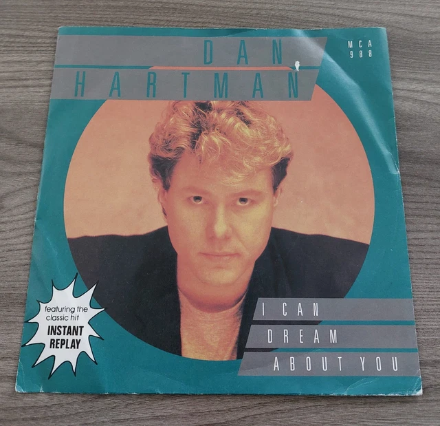 DISQUE VINYLE DAN HARTMAN i can dream about you 7" MCA 988 EUR 2,05 PicClick FR