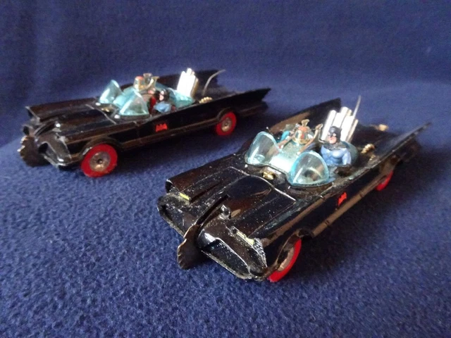 Lot de 4 rockets corgi batmobile 267 rouge - Jeux & Jouets
