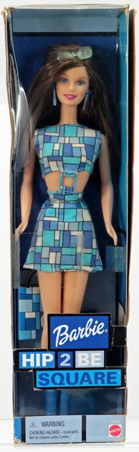 Barbie Hip 2 Be Square Doll #28315 Excellent Condition in Box 2000 Mattel, Inc.
