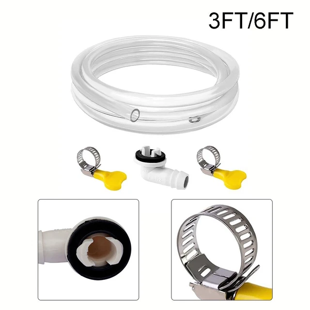 Tuyau de drainage de climatisation efficace 36 pieds pour climatiseurs à battem