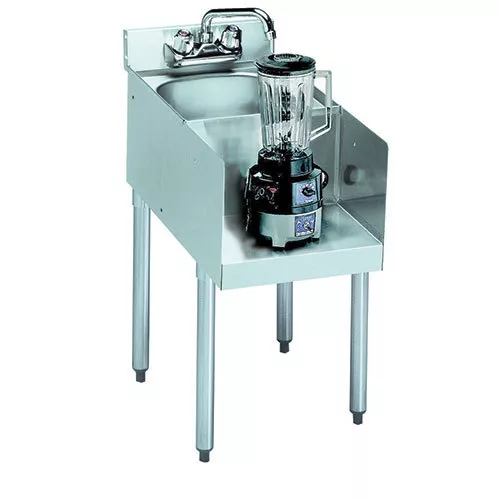 Krowne Metal 18-18BD Blender Station with Dump Sink 22-1/2"Dx33"H