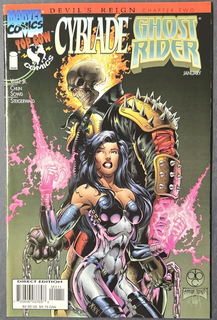 Cyblade Ghost Rider #1 (1997) Marvel/Top Cow)