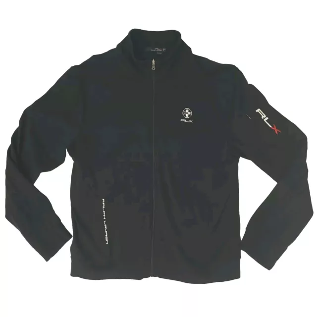 Ralph Lauren RLX Jacket Full Zip Mens XXL Black
