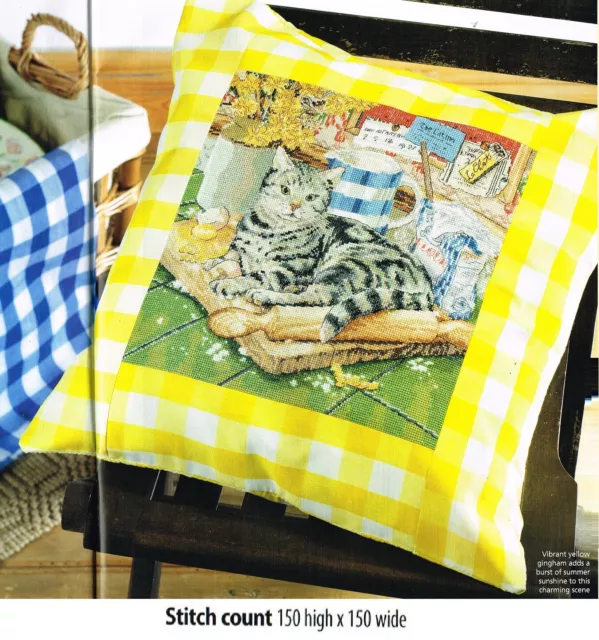The Cat's Whiskers  Cross Stitch Pattern Only  Als  Pr