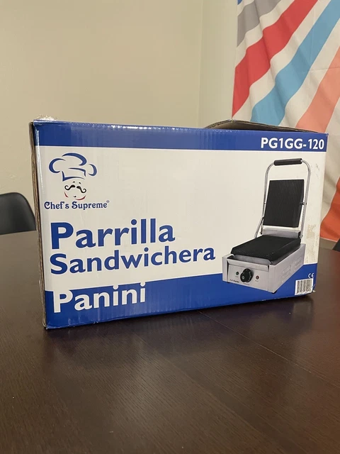 Chef’s Supreme Commercial Panini Grill