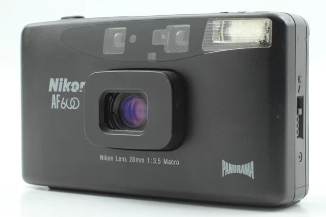 Read [Near MINT] Nikon Af600 Panorama 35mm Point & Shoot Black Film Camera JAPAN