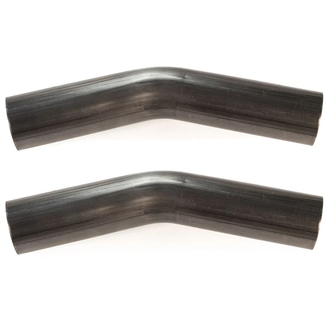 1.75" Mandrel Bend 45 Degree 304 Stainless Steel Bent Elbow Pipe Piping (2 Pack)