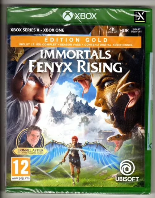 JEU XBOX ONE SERIES X IMMORTALS FENYX RISING Edition GOLD Version FR 12+ NEUF 🆕