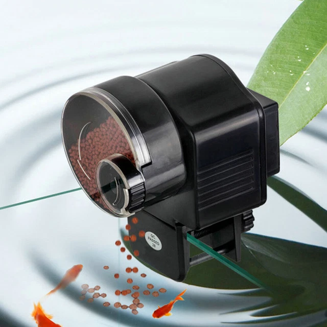 Automatic Feeder Electrical Automatic Fish Feeder Practical Digital for Aquarium