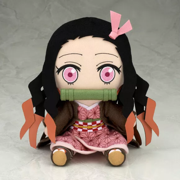 Cazador de demonios Nezuko Kamado REGALO muñeca de peluche juguete de peluche anime ufotable 20 cm