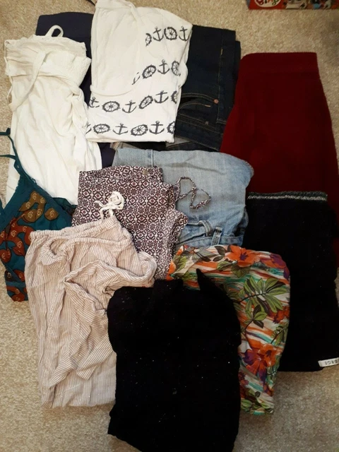 PACCHETTO ABBIGLIAMENTO DONNA River Island Topshop Matalan Nike TAGLIA 8