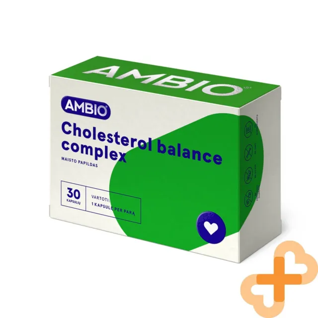 Ambio Colesterol Equilibrio Complejo 30 Cápsulas Nivel En Sangre Control