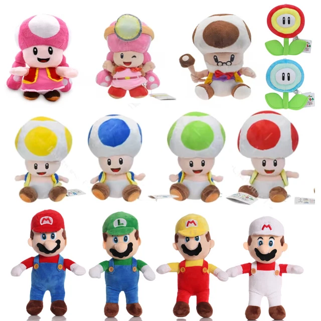 Stuffed Coin Toad SUPER MARIO TOAD Toadette Plush Toys Stuffed Doll Toy Xmas Soft Gift ...