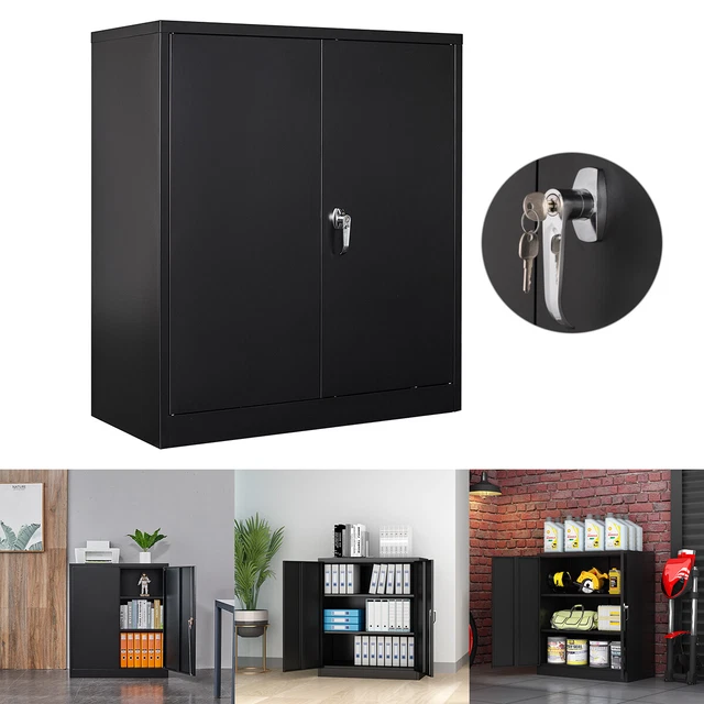 METAL GARAGE TOOL File Storage Steel HeavyDuty Lackable Door