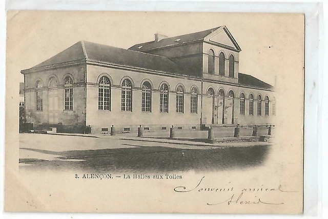 61 Alencon , La Halle Aux Toiles