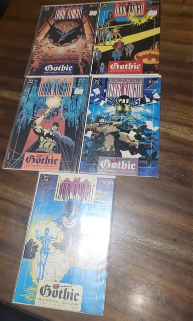 DC Comics Batman Legends of the Dark Knight: Gothic Part 1-5 Complete Set