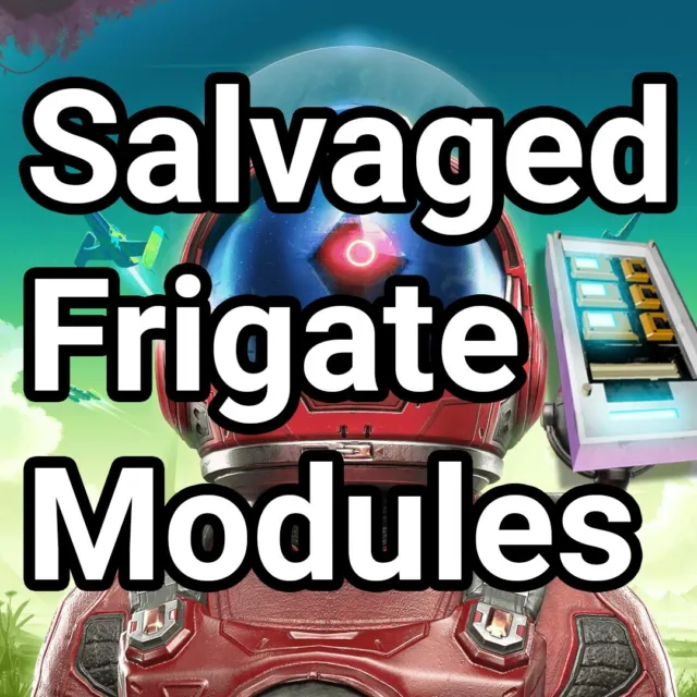 No Mans Sky 500 Salvaged Frigate Modules!  PC, Steam, XBOX, PS4 & PS5