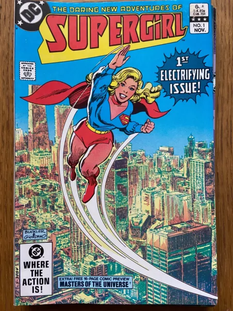 The Daring New Adventures of Supergirl issue 1 from November 1982 - Free Post