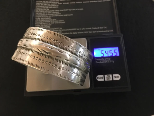 Bracelet Basque Argent Massif Signé Henri Teguy - Pièce De Collection