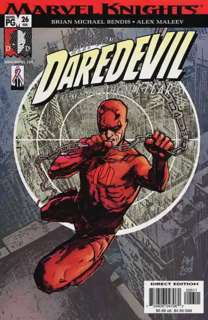 Daredevil (Vol. 2) #26 VF; Marvel | 406 Bendis Alex Maleev - we combine shipping