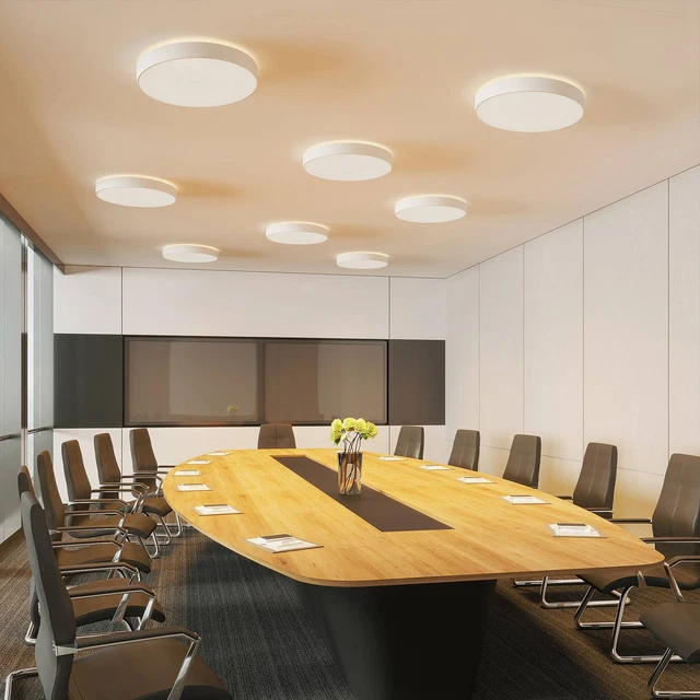 Arcchio LED Deckenleuchte 'Vanida' (Modern) in Weiß aus Aluminium u.a. für Küche