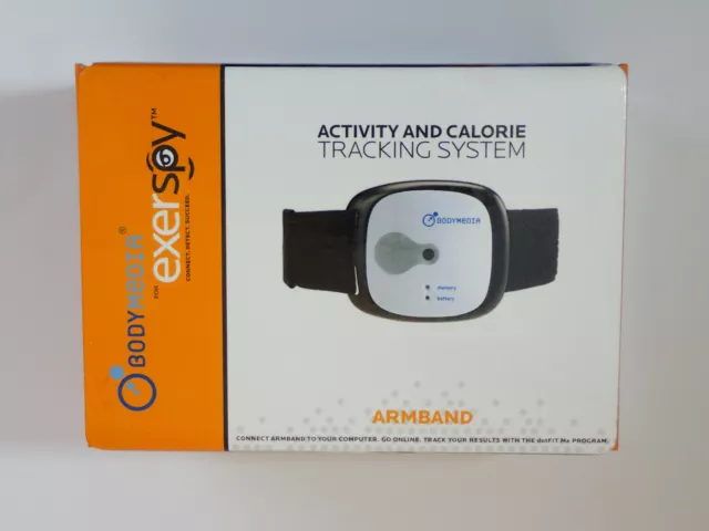 Exerspy BodyMedia Armband Activity And Calorie Tracking System New in Box