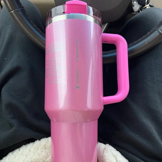 STANLEY X STARBUCKS Exclusive 2024 Winter Pink 40oz Tumbler NEW Release