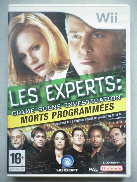 Les Experts Crime Scene Investigation Morts programmées Jeu Vidéo Nintendo Wii
