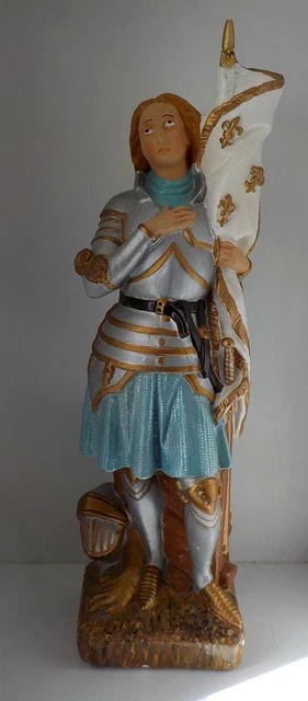 Buste de Jeanne d'Arc en plâtre - Décoration