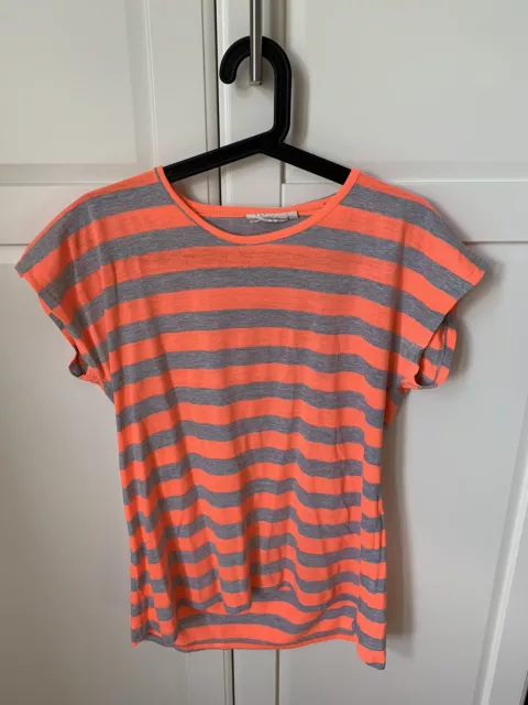 Girls/ladies Orange and Grey T-shirt Tammy Girl BHS size 14-15 years