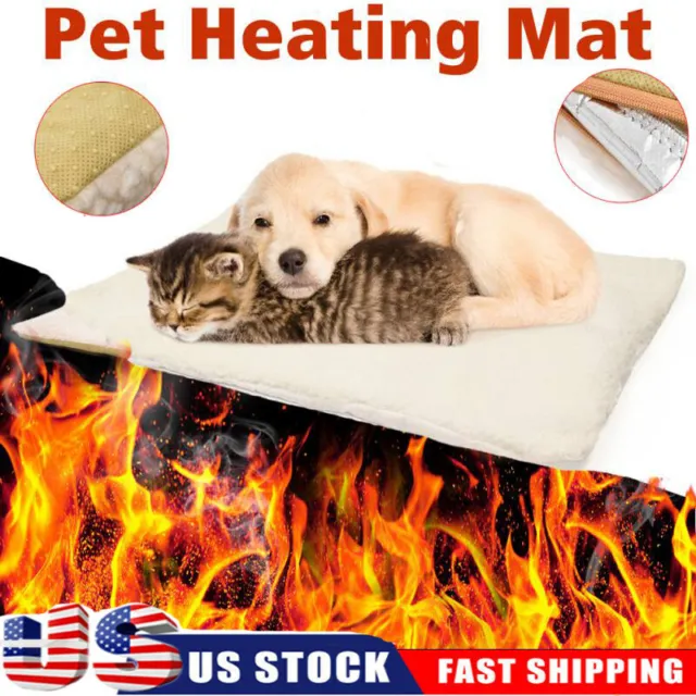 Self-Warming Waterproof Pet Bed Cushion Blanket Pad Dog Cat Soft Mat Damp-proof