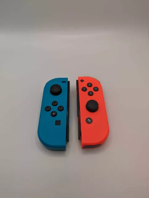 Nintendo Joy-Con Paire de Manettes de Jeu pour Nintendo Switch - rouge Neon/Bleu