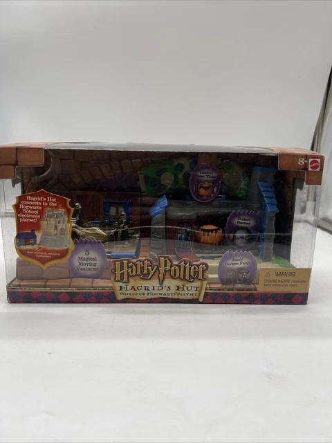 Mattel Harry Potter World Of Hogwarts Playset Hagrid's Hut NIB Collectible Mattel Harry Potter World Of Hogwarts Playset Hagrid's Hut NIB Collectible