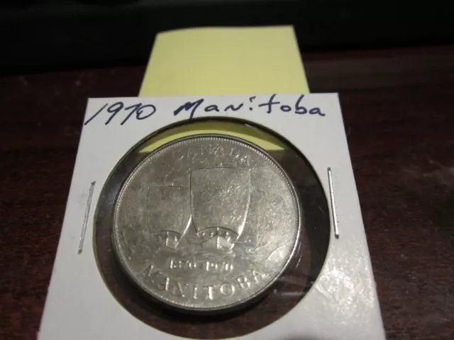 1970 - Manitoba - Commemorative - Canada Trade Dollar