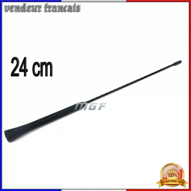 Pour Vw Golf 1 2 3 4 5 Touran Polo 6n 6n2 9n Lupo Antenne De Toit 16v M5 24cm